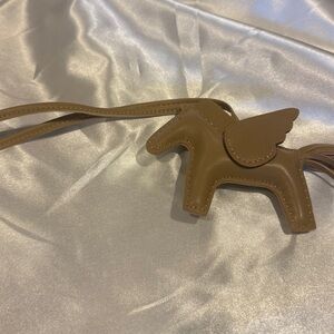 Brown Winged Horse charm